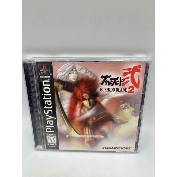 Bushido Blade 2 - (PS1, 1998) *Complete CIB* VGC* Black Label* Tested* - Picture 1 of 9